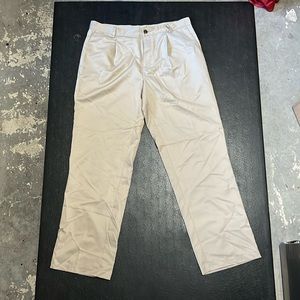 Adidas men’s Climalite quick dry khaki pants, 34x32 EUC